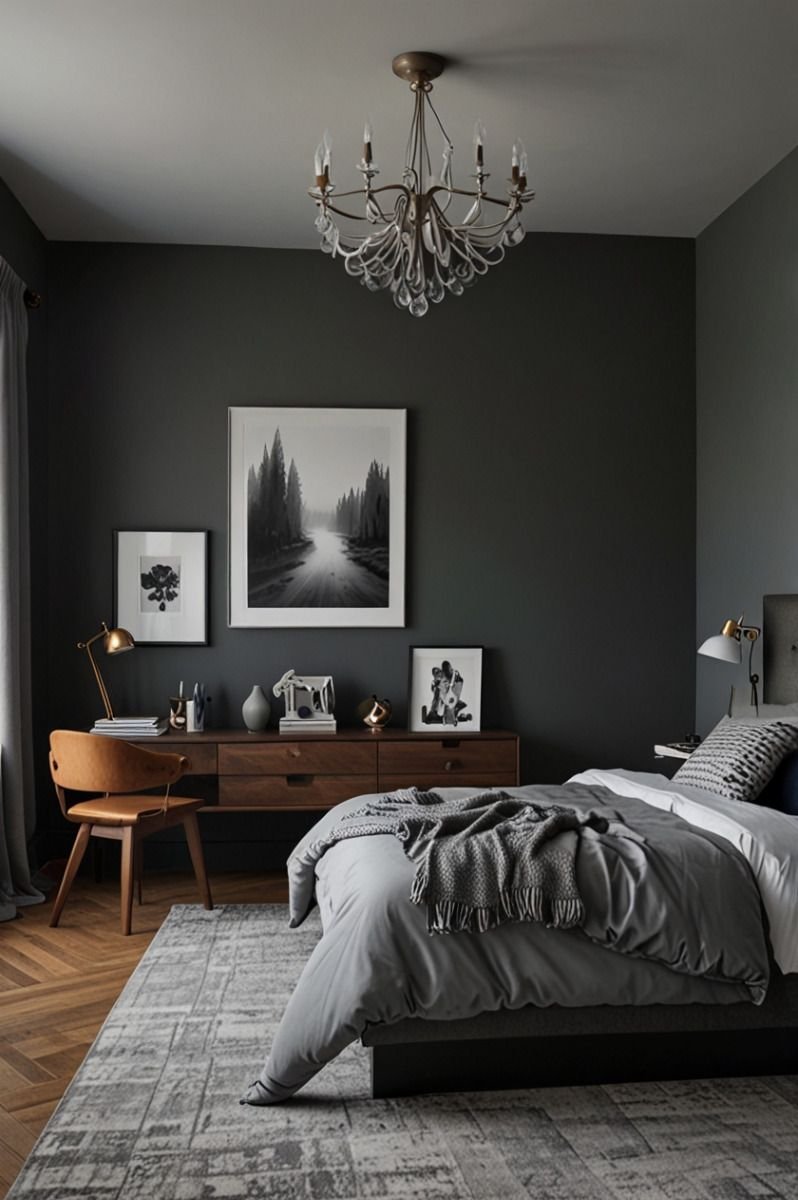 Lighting & Ambiance in Sophisticated Grey Spaces Elevates Style